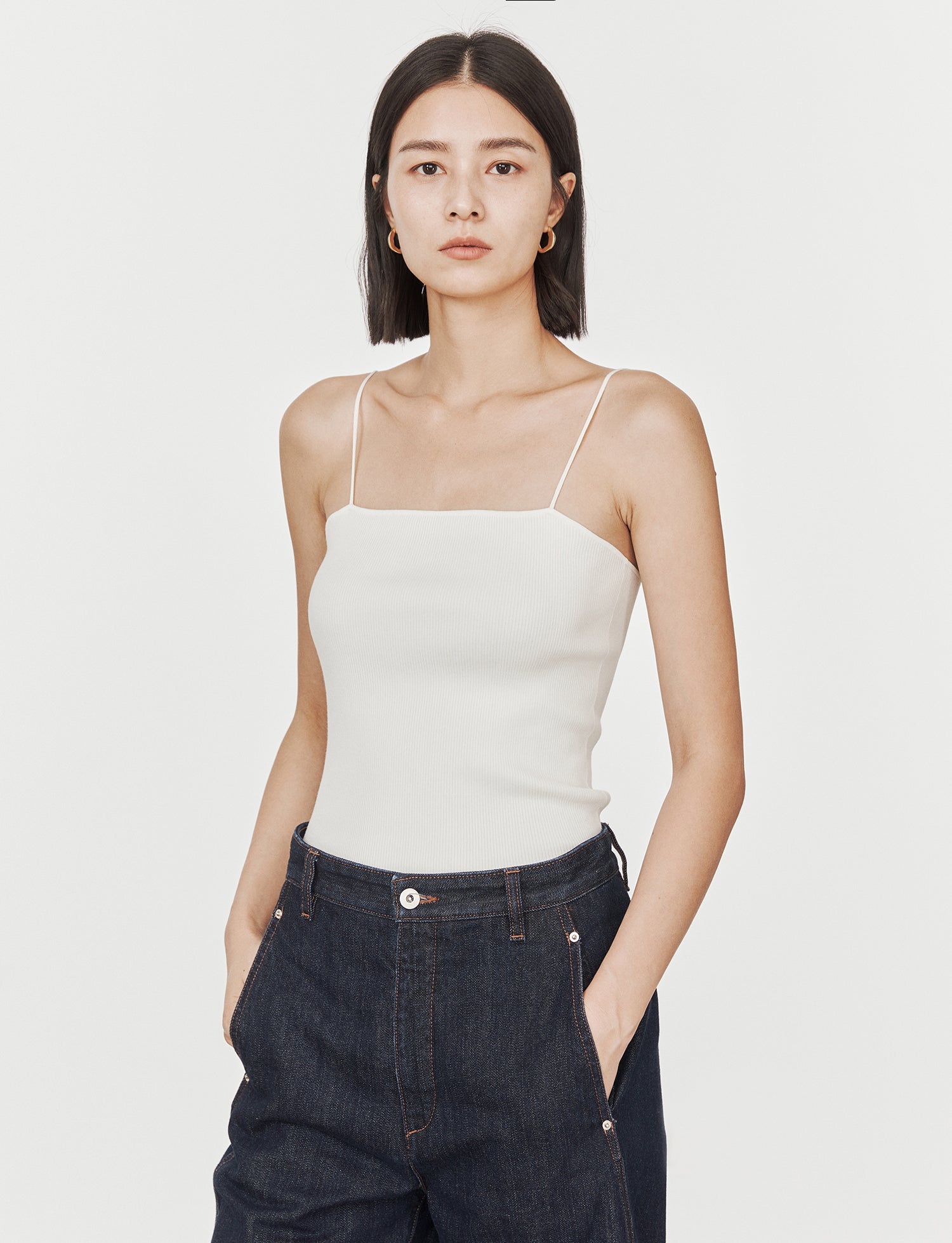 Essential 100% Cotton Ribbed Tank Tops