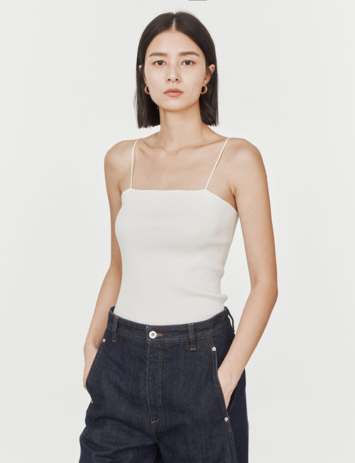 Essential 100% Cotton Ribbed Tank Tops