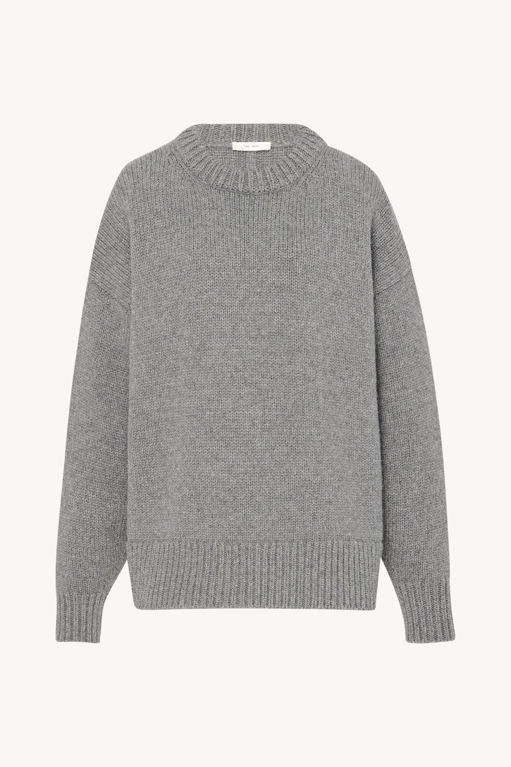 Essential 100% Pure Wool Oversized Crew Neck Sweater | Premium Chunky Knit Pullover