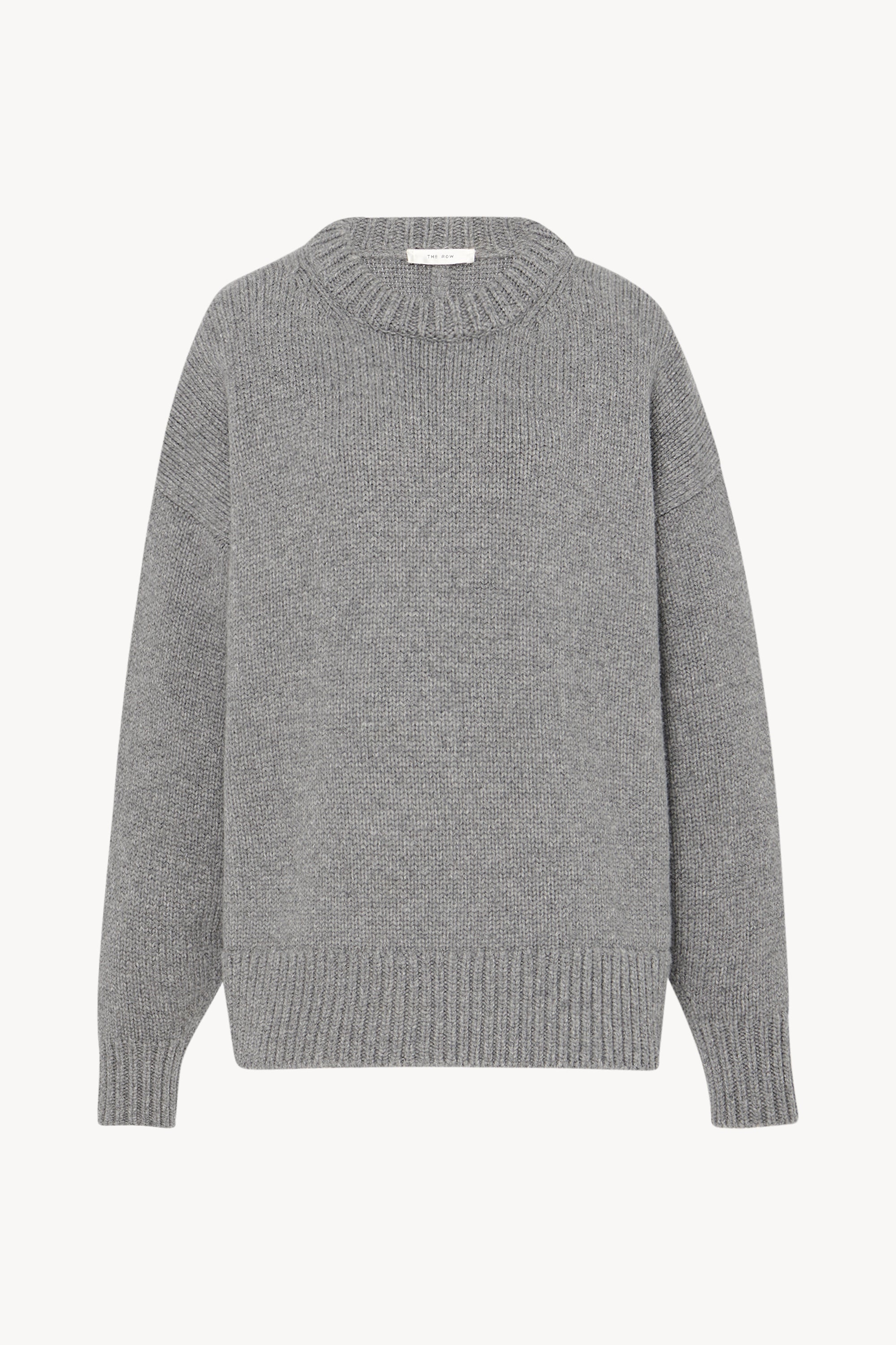 Essential 100% Pure Wool Oversized Crew Neck Sweater | Premium Chunky Knit Pullover