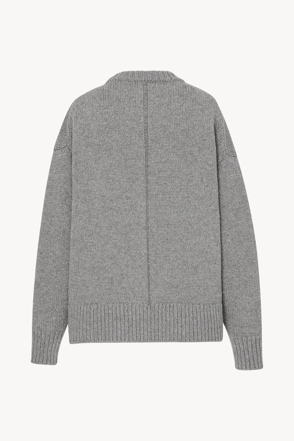 Essential 100% Pure Wool Oversized Crew Neck Sweater | Premium Chunky Knit Pullover