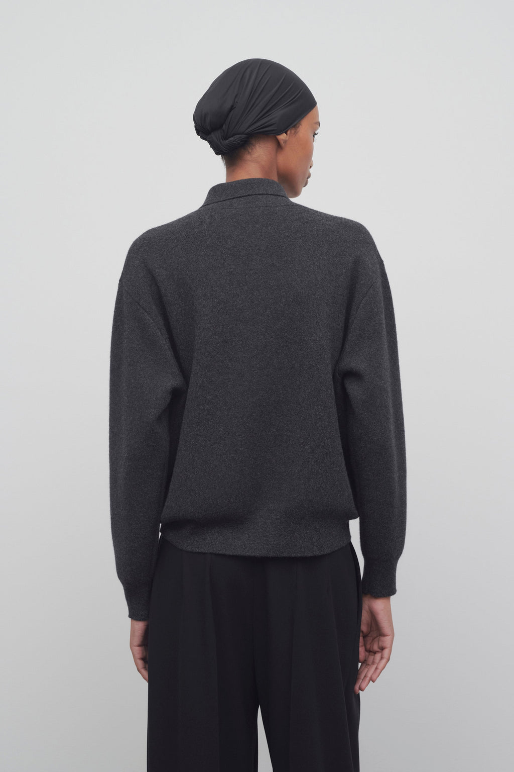 Luxury 100% Pure Wool Quarter-Zip Polo Sweater | Modern Half-Zip Knit Pullover with Pocket