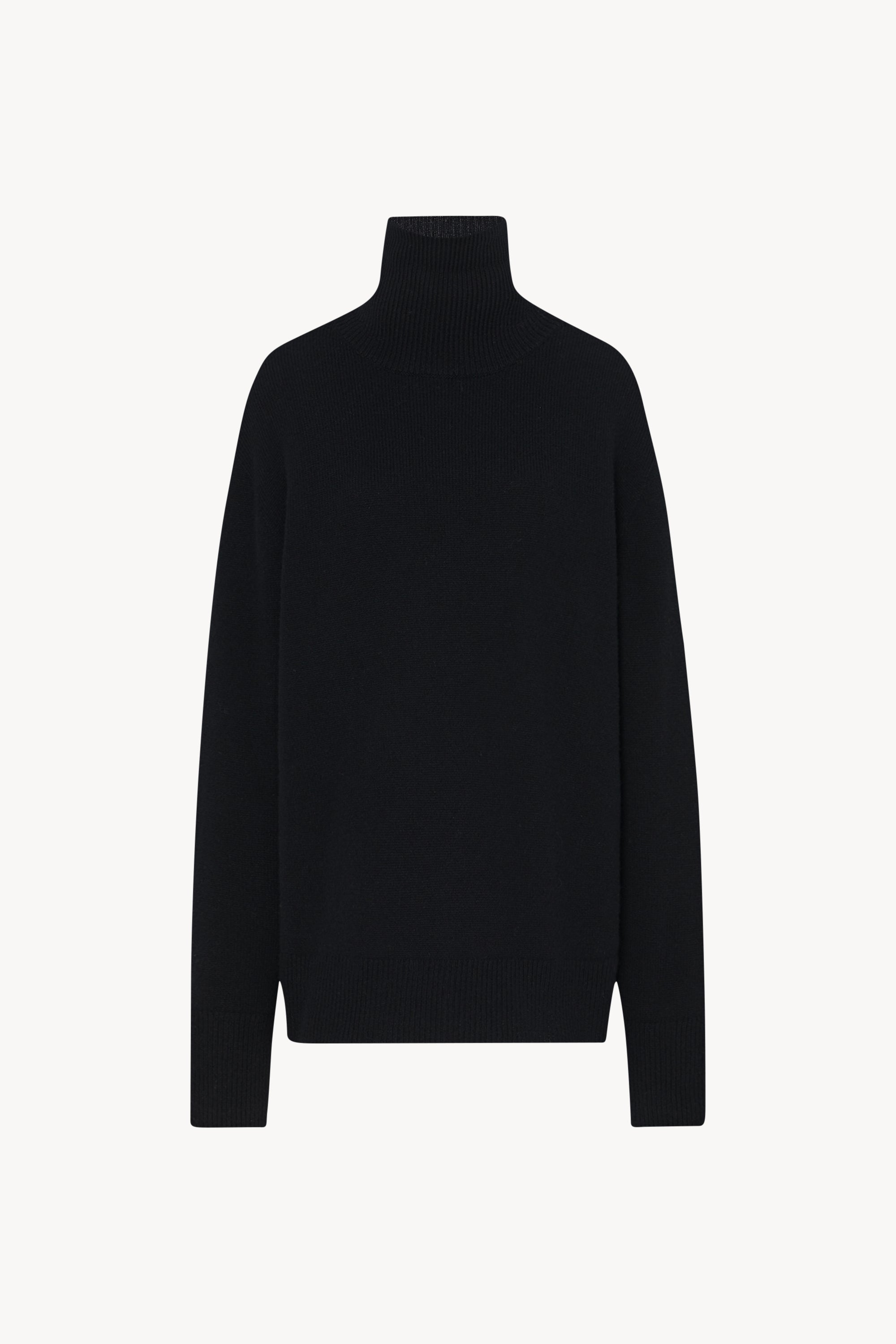 Luxury 100% Pure Wool Oversized Turtleneck Sweater | Premium High-Neck Chunky Knit