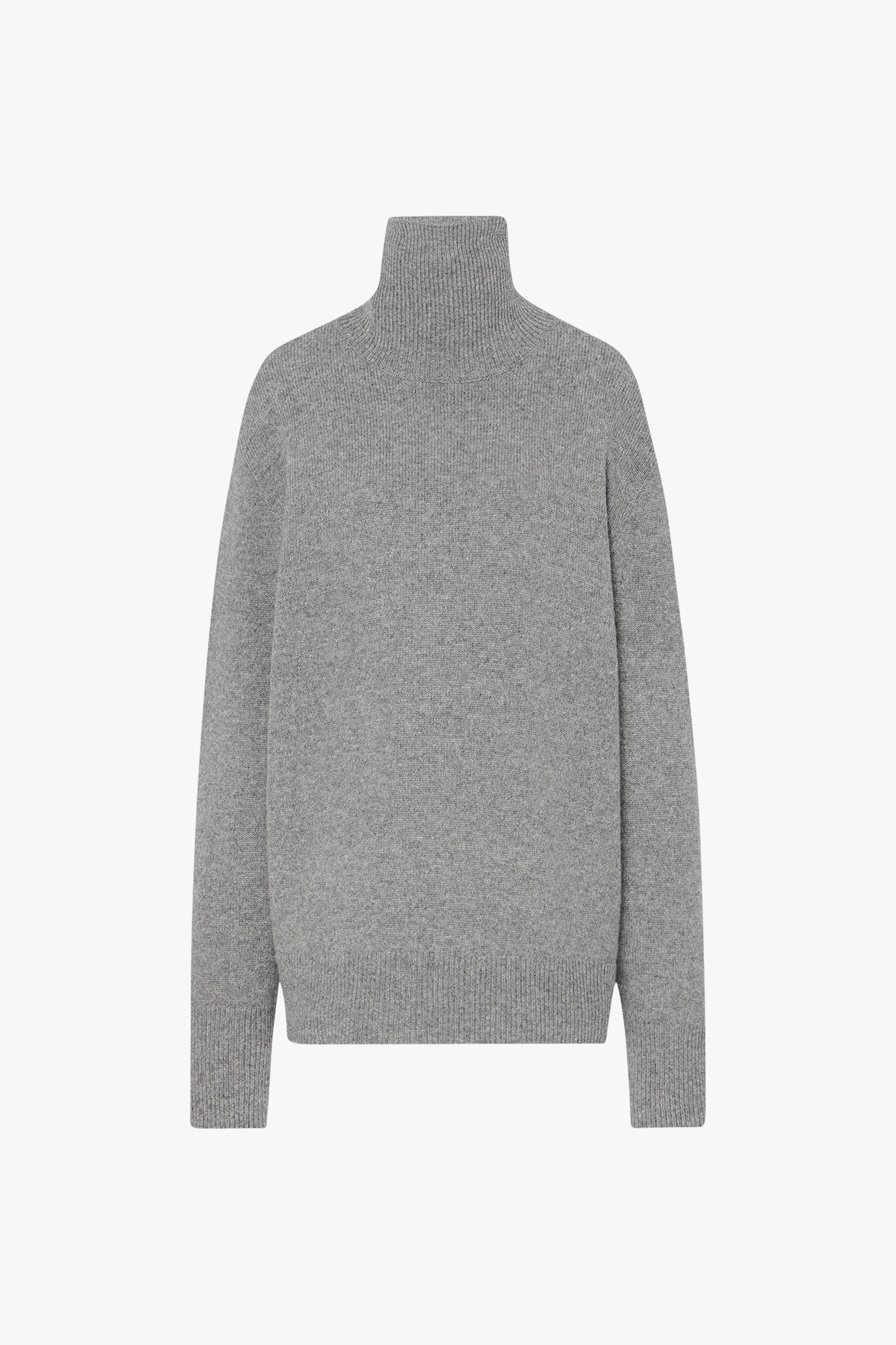 Luxury 100% Pure Wool Oversized Turtleneck Sweater | Premium High-Neck Chunky Knit