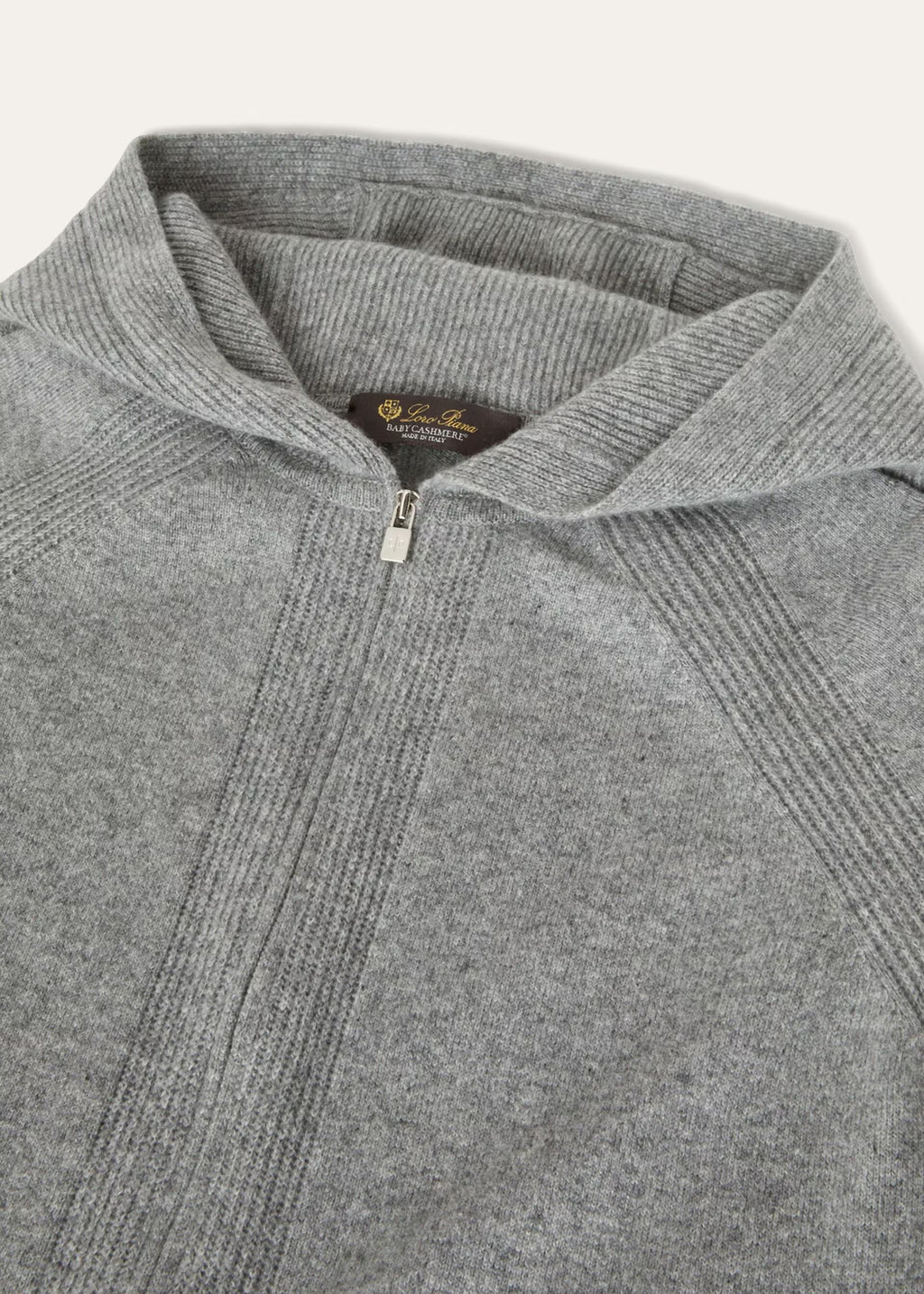 Luxury Wool-Cashmere Zip-Up Hoodie | Premium Knit Loungewear Jacket