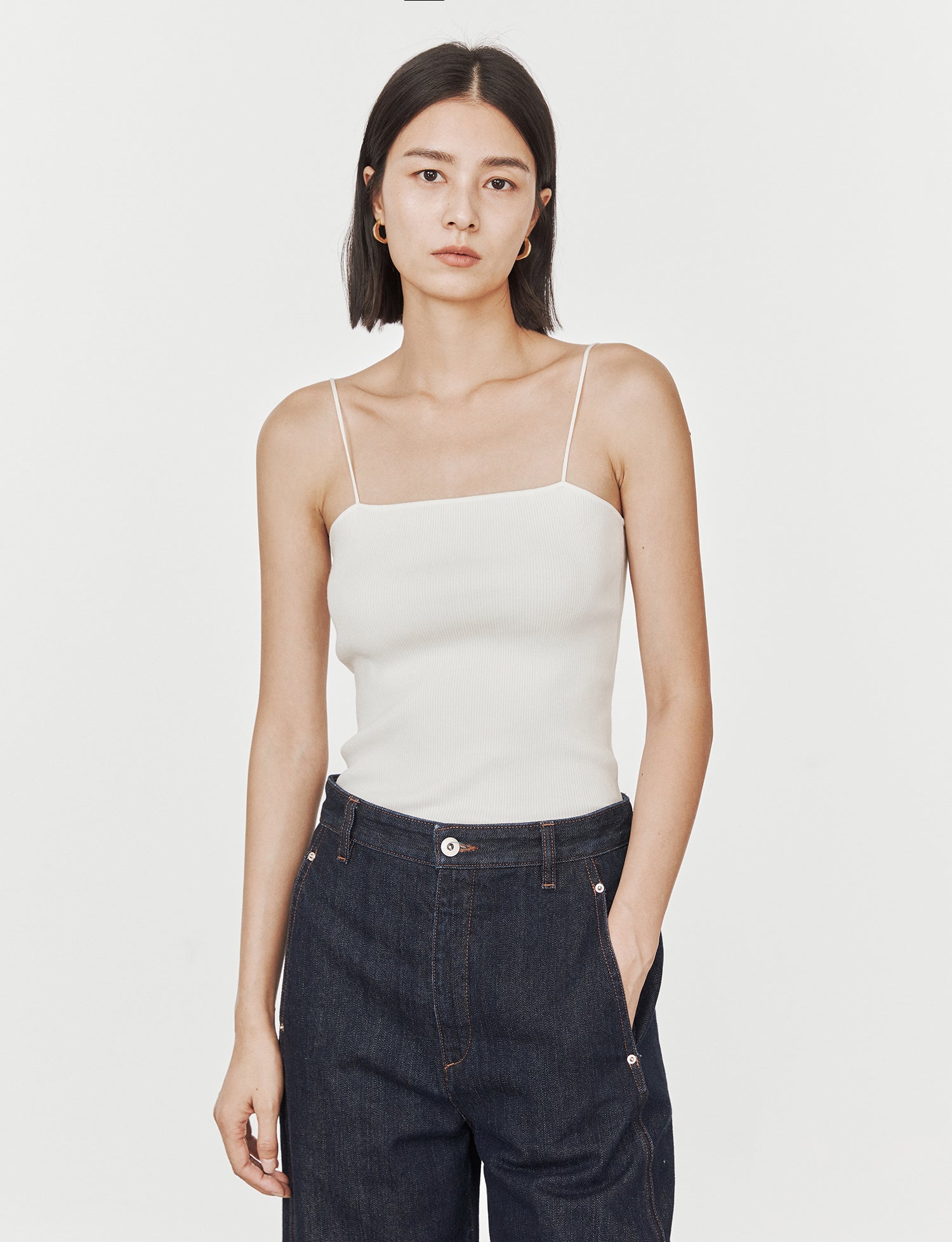 Essential 100% Cotton Ribbed Tank Tops